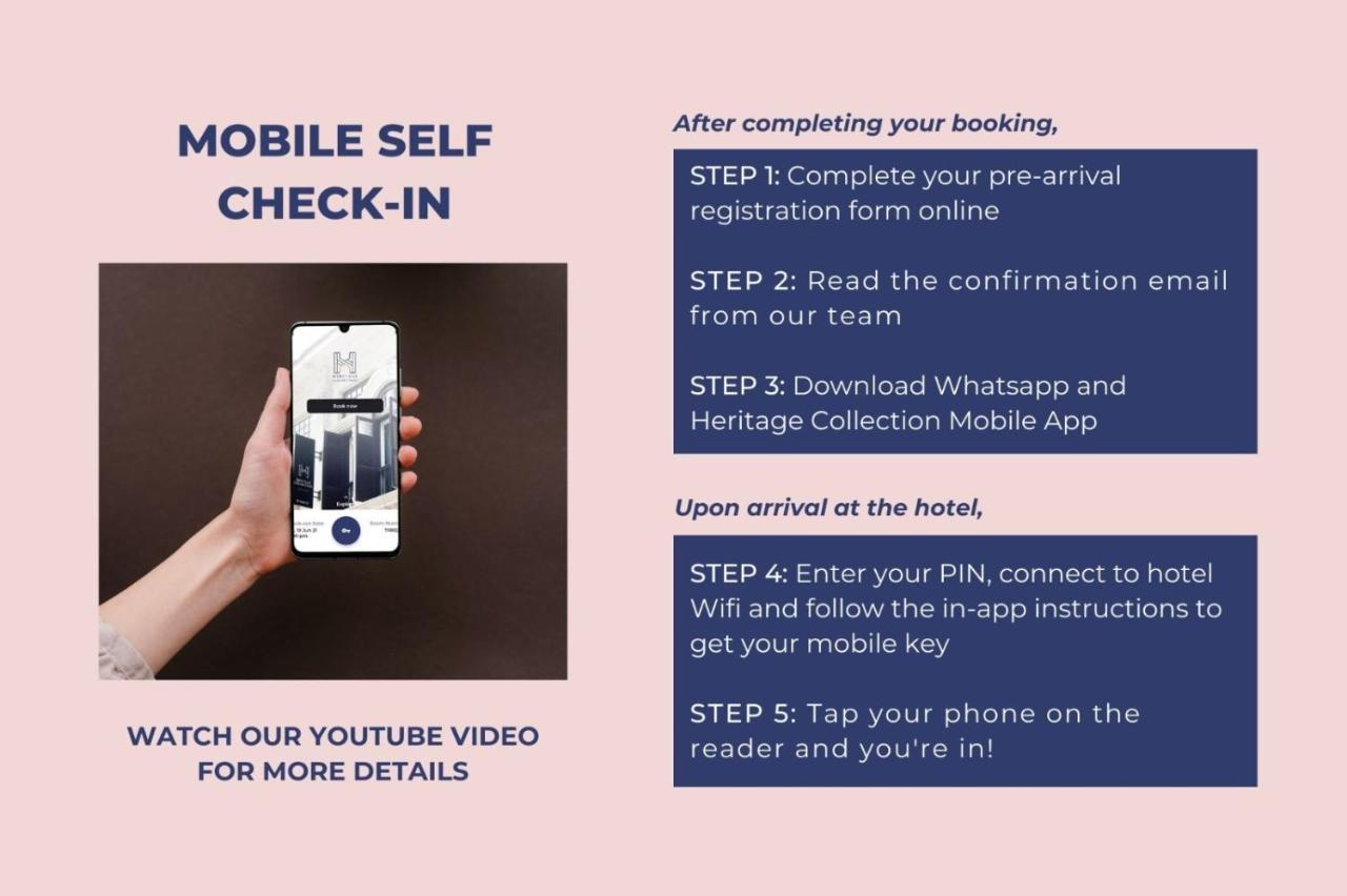 Heritage Collection On Seah - Mobile App Check-in 3* Singapura